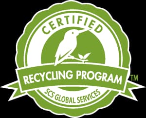 Certified recycling program
