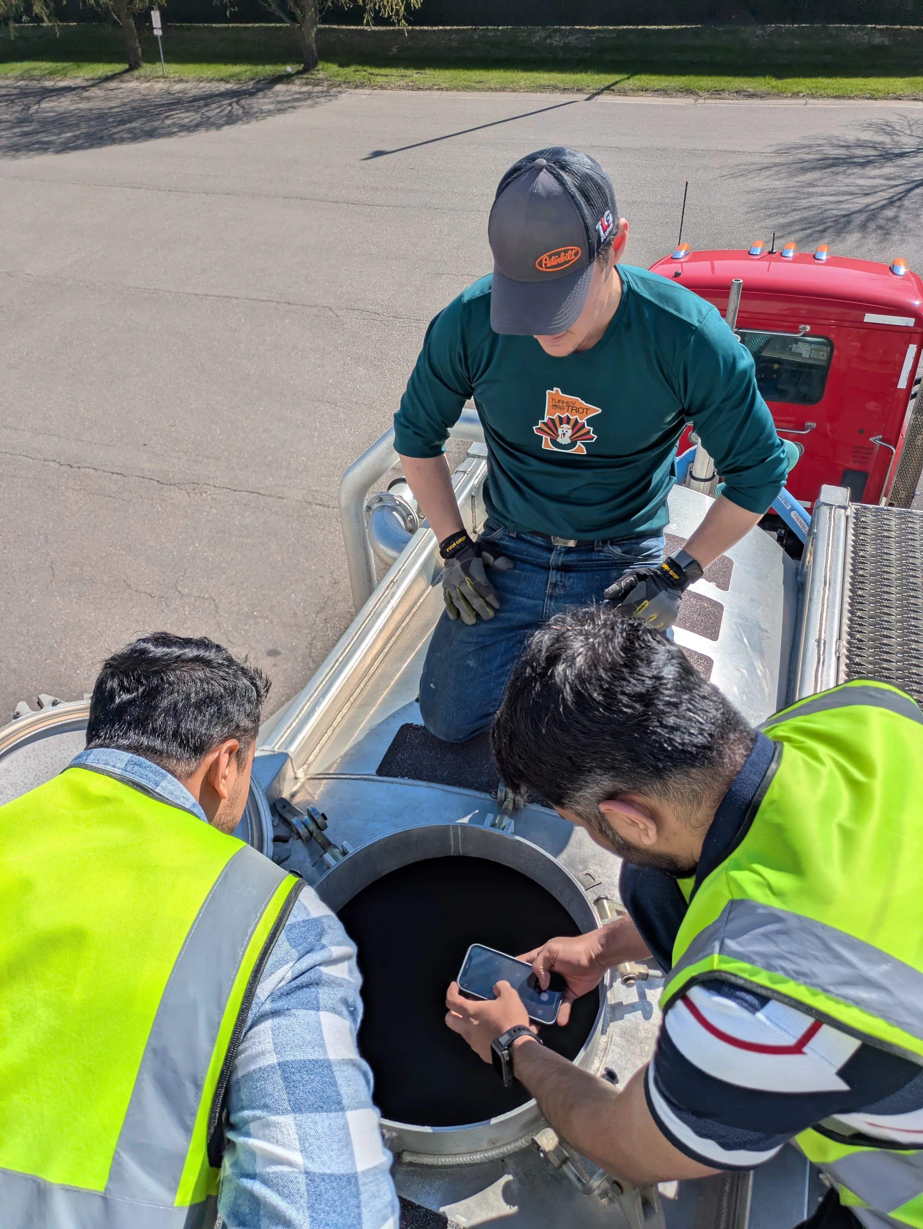 Team members collaborating